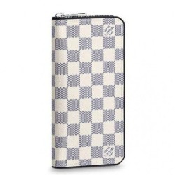 Replica Alta Qualità Pari Dettagli perfetti Portafoglio Zippy Vertical Damier Coastline N62632
