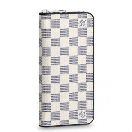 Riproduzione Fedele Pari replica Dettagli perfetti Portafoglio Zippy Vertical Damier Coastline N62632 imitazioni Replica Alta Qualità Pari Dettagli perfetti Portafoglio Zippy Vertical Damier Coastline N62632