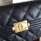 Boy Clutch Classic Quilted Portafoglio Nero Boy Clutch Classic Quilted Portafoglio Nero