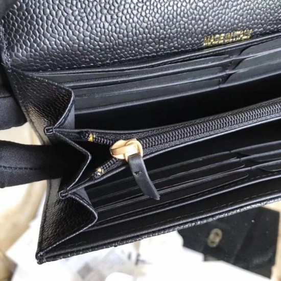 Boy Clutch Classic Quilted Portafoglio Nero Boy Clutch Classic Quilted Portafoglio Nero