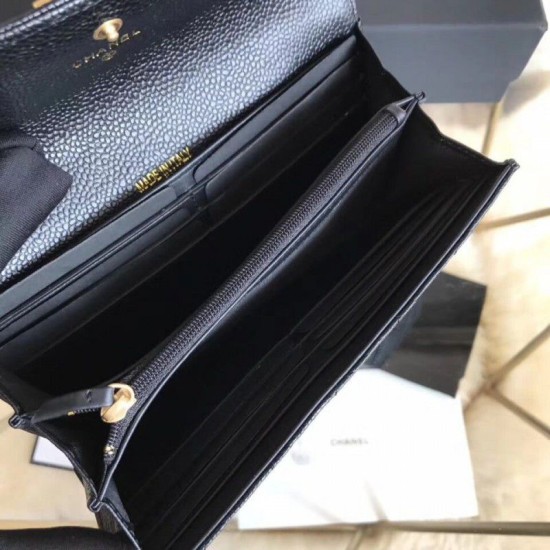Boy Clutch Classic Quilted Portafoglio Nero Boy Clutch Classic Quilted Portafoglio Nero