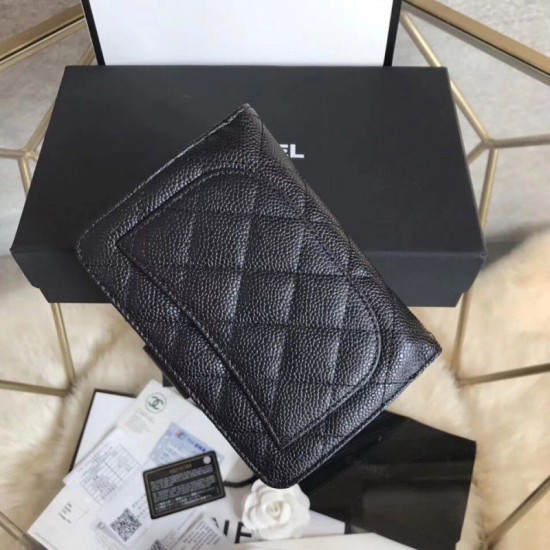 Clutch Portafoglio Cowhide Nero Clutch Portafoglio Cowhide Nero