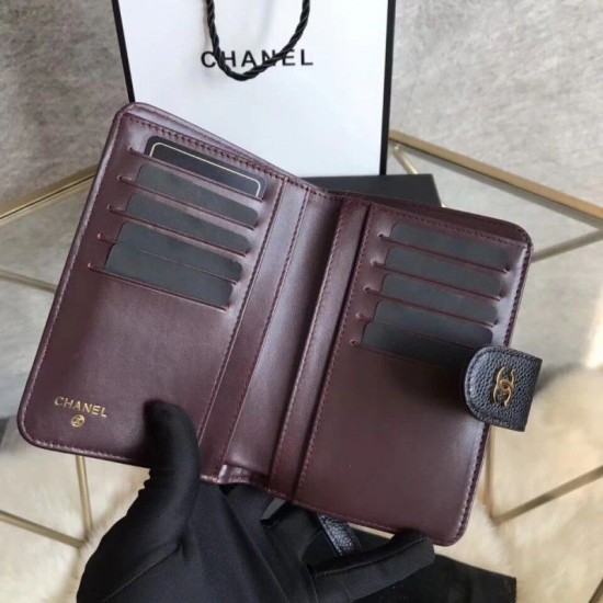 Clutch Portafoglio Cowhide Nero Clutch Portafoglio Cowhide Nero