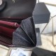 Quilted Lungo Portafoglio Cowhide Nero Quilted Lungo Portafoglio Cowhide Nero