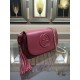 GG Marmont Mini Borse a Tracolla Rosso GG Marmont Mini Borse a Tracolla Rosso