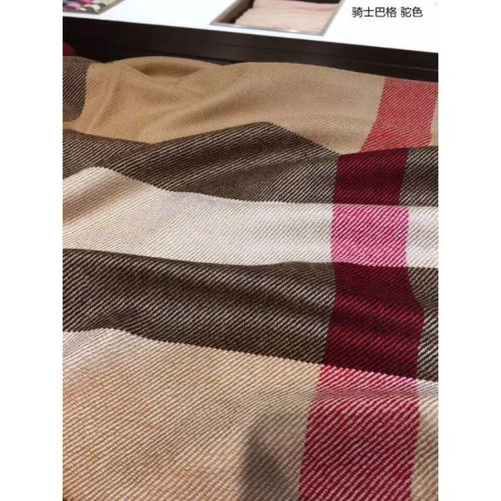 Riproduzione Fedele replica Cammello di sciarpa di Cashmere Grande Check Classic imitazioni Replica Alta Qualità Cammello di sciarpa di Cashmere Grande Check Classic