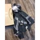 Riproduzione Fedele Pari replica Lightweight Controlla Modale e Lana Square Sciarpa Blu imitazioni Replica Alta Qualità Pari Lightweight Controlla Modale e Lana Square Sciarpa Blu