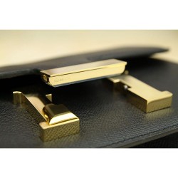 Riproduzione Fedele Borse Hermes Constance in pelle nera Epsom imitazioni Replica Alta Qualità Borse Hermes Constance in pelle nera Epsom