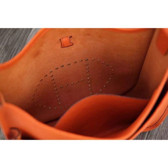Borsa Hermes Evelyne II TPM e III PM Arancione Borsa Hermes Evelyne II TPM e III PM Arancione