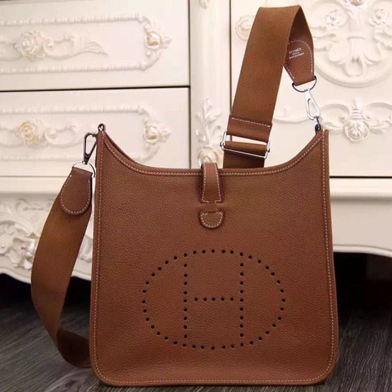 Borsa Hermes Evelyne II TPM e III PM Marrone Borsa Hermes Evelyne II TPM e III PM Marrone