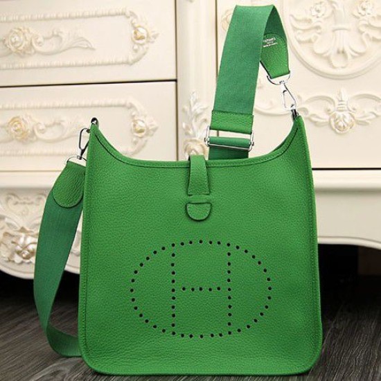 Pari Hermes Evelyne III PM Borsa Verde Pari Hermes Evelyne III PM Borsa Verde
