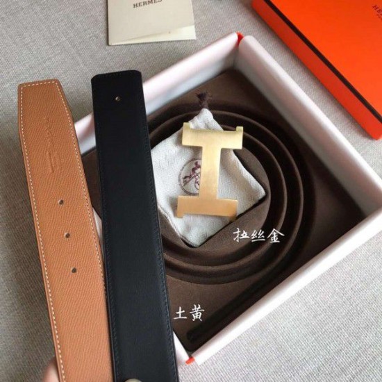 Cloni Firmate Cinturino Hermes Constance 2 fibbia per cintura oro Epsom 42MM cinturino imitazioni