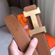 Cloni Firmate Cinturino Hermes Constance 2 fibbia per cintura oro Epsom 42MM cinturino imitazioni