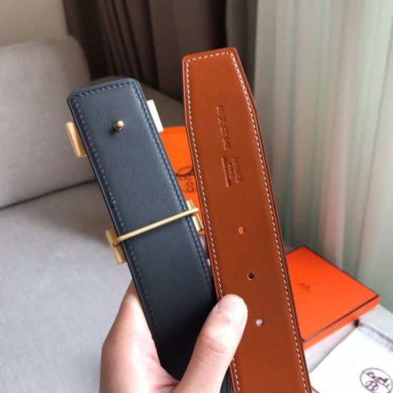 Cinturino Hermes Constance 2 Fibbia per cintura Oro / Noir Swift 42MM Dupe Perfetta Cloni Firmate Cinturino Hermes Constance 2 Fibbia per cintura Oro / Noir Swift 42MM imitazioni