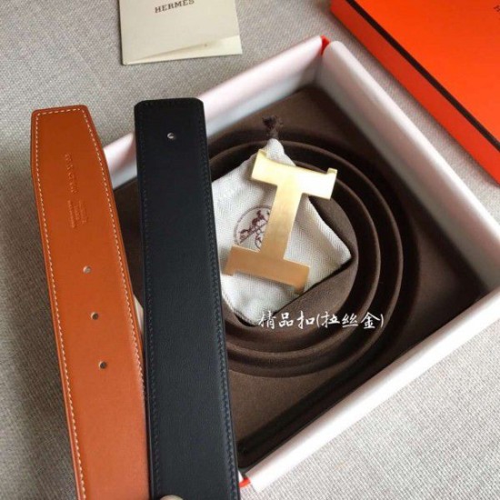 Cinturino Hermes Constance 2 Fibbia per cintura Oro / Noir Swift 42MM Dupe Perfetta Cloni Firmate Cinturino Hermes Constance 2 Fibbia per cintura Oro / Noir Swift 42MM imitazioni