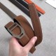 Cintura con fibbia Hermes Etrier Cinturino marrone Clemence 32 MM Dupe Perfetta Cloni Firmate Cintura con fibbia Hermes Etrier Cinturino marrone Clemence 32 MM imitazioni