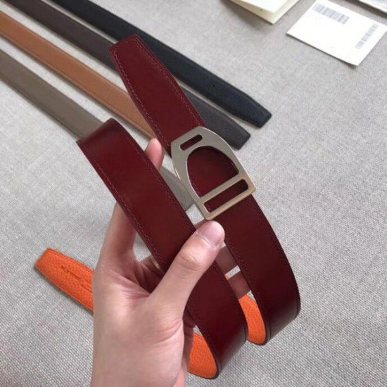 replica Cintura Hermes Etrier con fibbia Cinturino Clemence arancione 32 mm Dupe Perfetta Cloni Firmate replica Cintura Hermes Etrier con fibbia Cinturino Clemence arancione 32 mm imitazioni