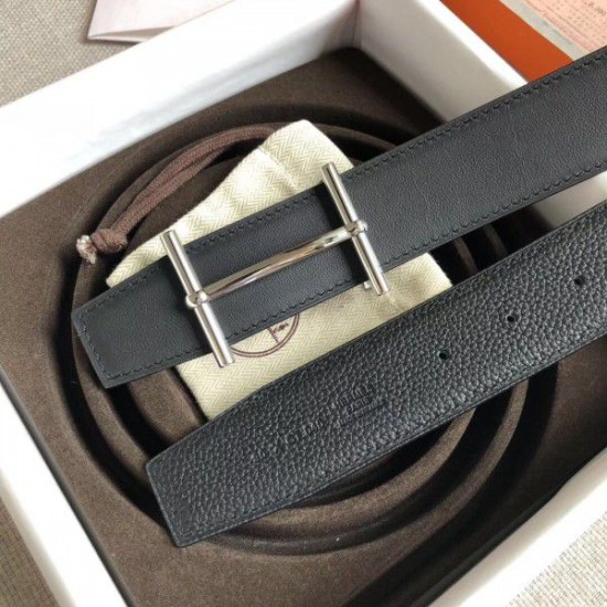 Pari replica Cintura reversibile Hermes H d'Ancre Nera / Ardoise Dupe Perfetta Cloni Firmate Pari replica Cintura reversibile Hermes H d'Ancre Nera / Ardoise imitazioni