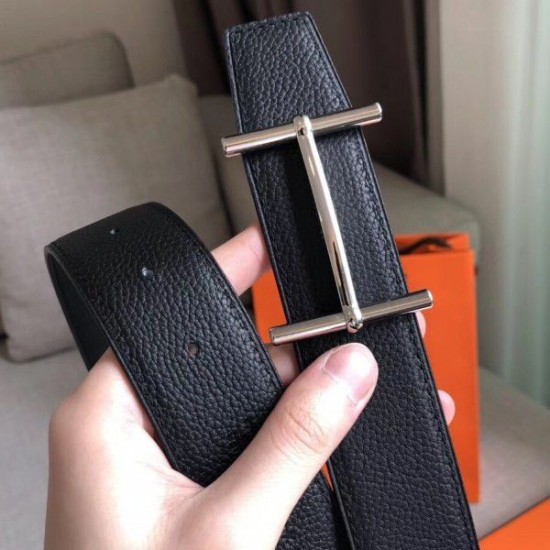 Pari replica Cintura reversibile Hermes H d'Ancre Nera / Ardoise Dupe Perfetta Cloni Firmate Pari replica Cintura reversibile Hermes H d'Ancre Nera / Ardoise imitazioni