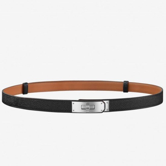 Cintura Hermes Kelly nera Epsom Donna Dupe Perfetta Cloni Firmate Cintura Hermes Kelly nera Epsom Donna imitazioni