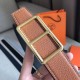 Alta gamma replica Cinturino Hermes Officier fibbia della cintura marrone 38MM Dupe Perfetta Cloni Firmate Alta gamma replica Cinturino Hermes Officier fibbia della cintura marrone 38MM imitazioni