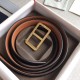 Alta gamma replica Cinturino Hermes Officier fibbia della cintura marrone 38MM Dupe Perfetta Cloni Firmate Alta gamma replica Cinturino Hermes Officier fibbia della cintura marrone 38MM imitazioni