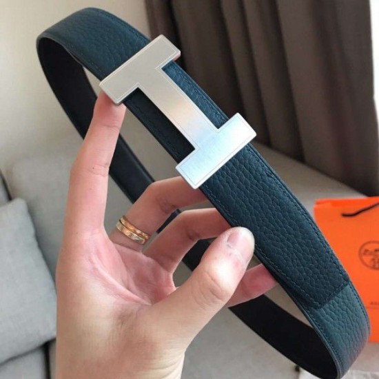 replica Cintura reversibile Hermes Quizz 32mm Clemence blu Dupe Perfetta Cloni Firmate replica Cintura reversibile Hermes Quizz 32mm Clemence blu imitazioni