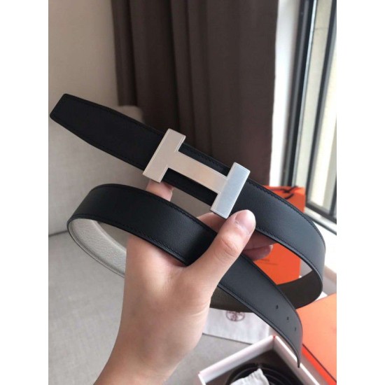 Cintura reversibile Hermes Quizz 32mm Clemence grigia Dupe Perfetta Cloni Firmate Cintura reversibile Hermes Quizz 32mm Clemence grigia imitazioni
