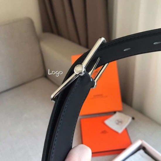 Cloni Firmate Alta gamma replica Cintura reversibile Hermes Brown Saddle 38MM imitazioni