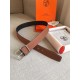 Cloni Firmate Alta gamma replica Cintura reversibile Hermes Brown Saddle 38MM imitazioni