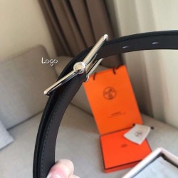 Cintura reversibile Hermes Grey Saddle 38MM Cintura reversibile Hermes Grey Saddle 38MM