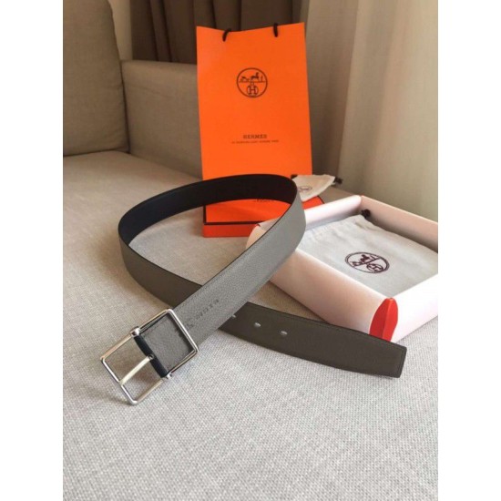 Cintura reversibile Hermes Grey Saddle 38MM Dupe Perfetta Cloni Firmate Cintura reversibile Hermes Grey Saddle 38MM imitazioni