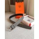 Cintura reversibile Hermes Grey Saddle 38MM Dupe Perfetta Cloni Firmate Cintura reversibile Hermes Grey Saddle 38MM imitazioni