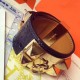Cloni Firmate Bracciale Hermes Collier de Chien in alligatore blu scuro taglia S imitazioni