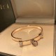 Bracciale Hermes Collier de Chien in oro rosa Dupe Perfetta Cloni Firmate Bracciale Hermes Collier de Chien in oro rosa imitazioni