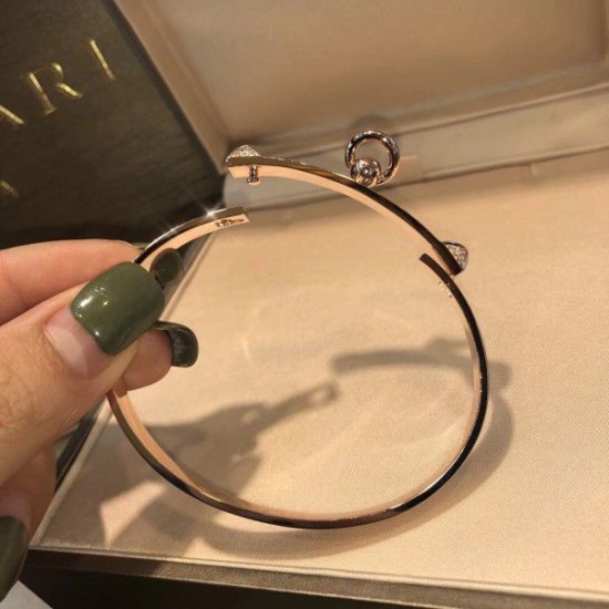 Bracciale Hermes Collier de Chien in oro rosa Dupe Perfetta Cloni Firmate Bracciale Hermes Collier de Chien in oro rosa imitazioni