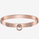 Bracciale Hermes Collier de Chien in oro rosa Dupe Perfetta Cloni Firmate Bracciale Hermes Collier de Chien in oro rosa imitazioni