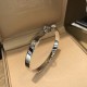 Cloni Firmate Bracciale Hermes Collier de Chien in argento imitazioni