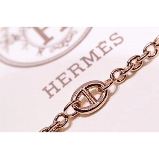 Bracciale Hermes LG Farandole in oro rosa Dupe Perfetta Cloni Firmate Bracciale Hermes LG Farandole in oro rosa imitazioni