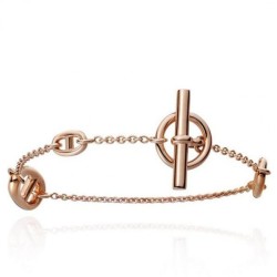 Cloni Firmate Bracciale Hermes LG Farandole in oro rosa imitazioni