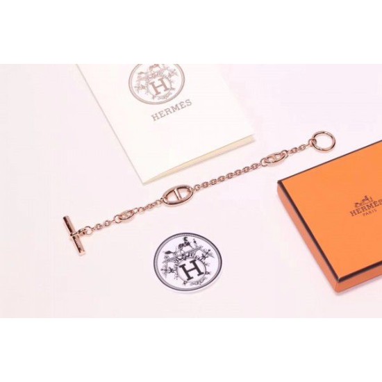 Bracciale Hermes LG Farandole in oro rosa Dupe Perfetta Cloni Firmate Bracciale Hermes LG Farandole in oro rosa imitazioni