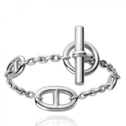 Cloni Firmate Bracciale Hermes LG Farandole in argento sterling imitazioni
