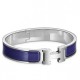 Bracciale Hermes Clic H PM blu smaltato elettrico Dupe Perfetta Cloni Firmate Bracciale Hermes Clic H PM blu smaltato elettrico imitazioni