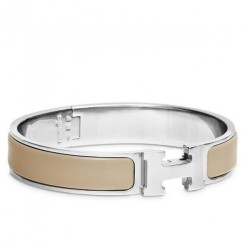 Bracciale Hermes Etoupe Enamelupe Clic H PM Dupe Perfetta Cloni Firmate Bracciale Hermes Etoupe Enamelupe Clic H PM imitazioni