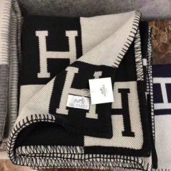 Cloni Firmate replica Coperta Hermes Avalon nera imitazioni