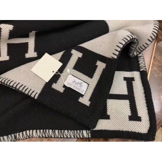 replica Coperta Hermes Avalon nera Dupe Perfetta Cloni Firmate replica Coperta Hermes Avalon nera imitazioni