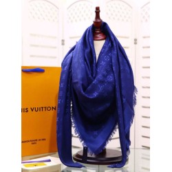 Scialle Monogram Denim 140 M71376