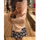 Scialle Monogram Denim 140 Rosa imitazioni perfette