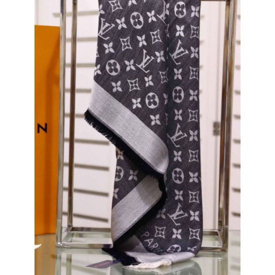 Replica Scialle Monogram Denim 140 M71378 Nero Outlet Scialle Monogram Denim 140 M71378 Nero imitazioni perfette