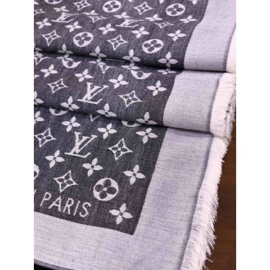 Replica Scialle Monogram Denim 140 M71378 Nero Outlet Scialle Monogram Denim 140 M71378 Nero imitazioni perfette